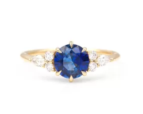 1.07-Carat Blue Sapphire Marit Ring