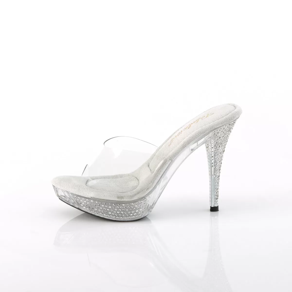 4 Inch Heel ELEGANT-401 Clear