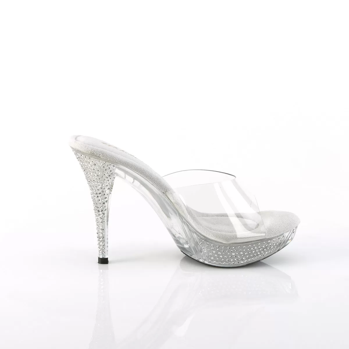 4 Inch Heel ELEGANT-401 Clear