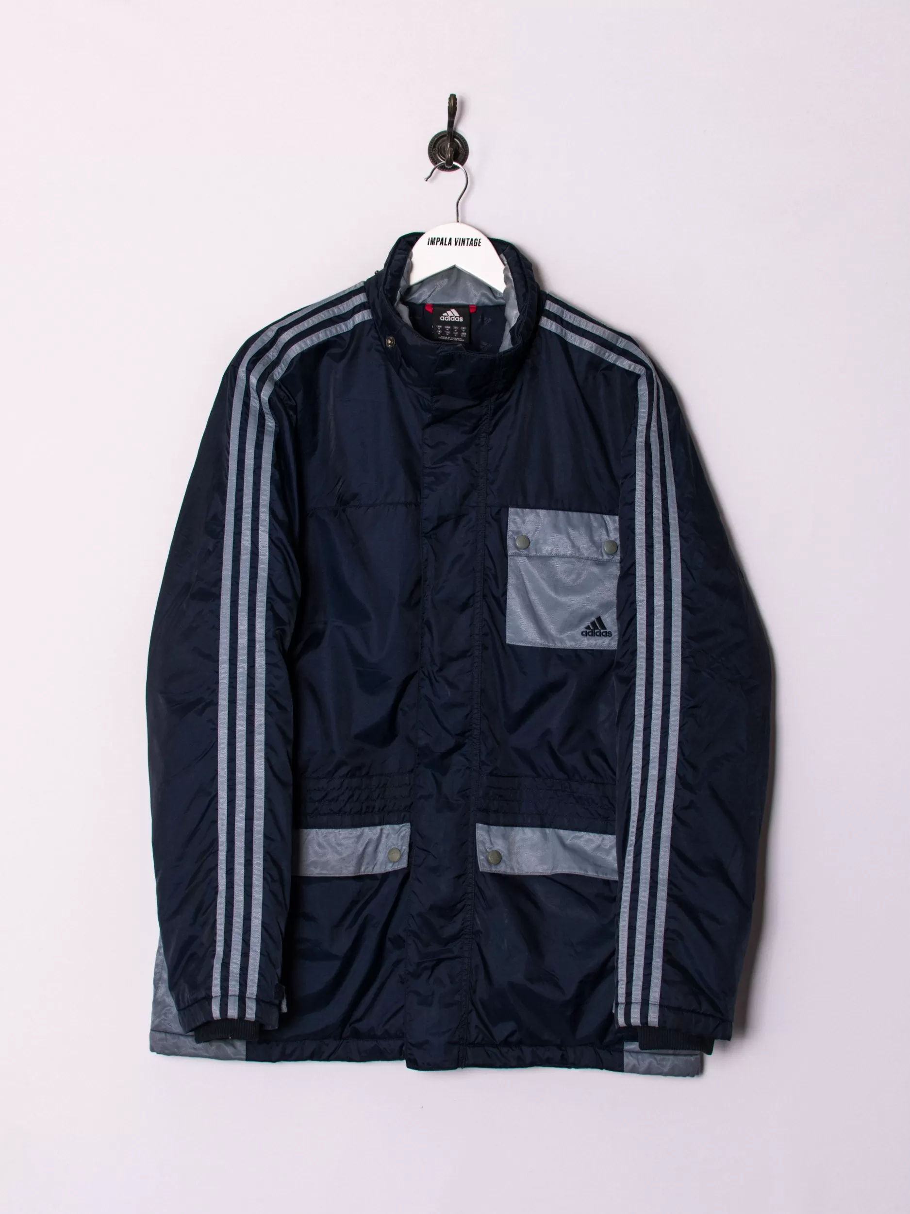 Adidas Navy Blue Long Jacket