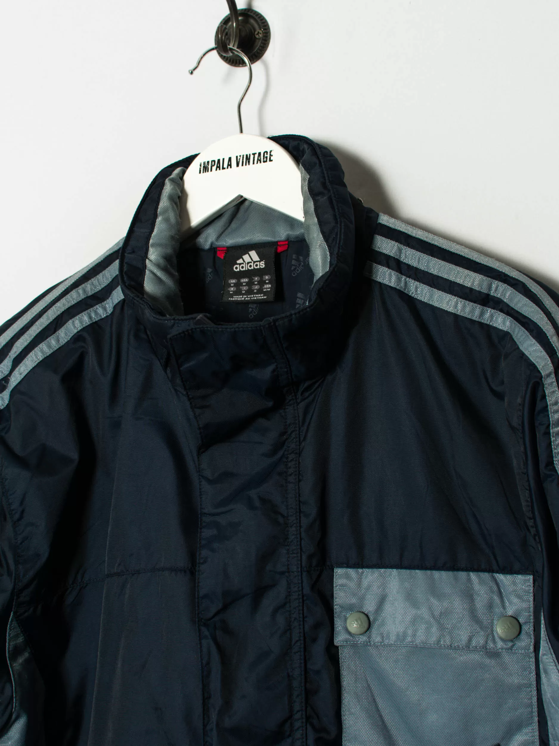 Adidas Navy Blue Long Jacket