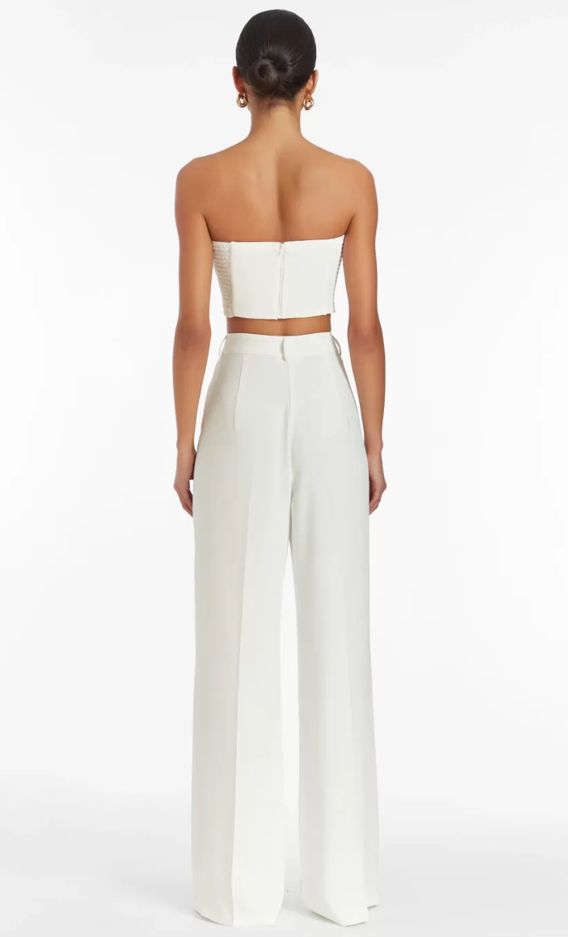 Amanda Uprichard - Sabine Crop Top - Ivory