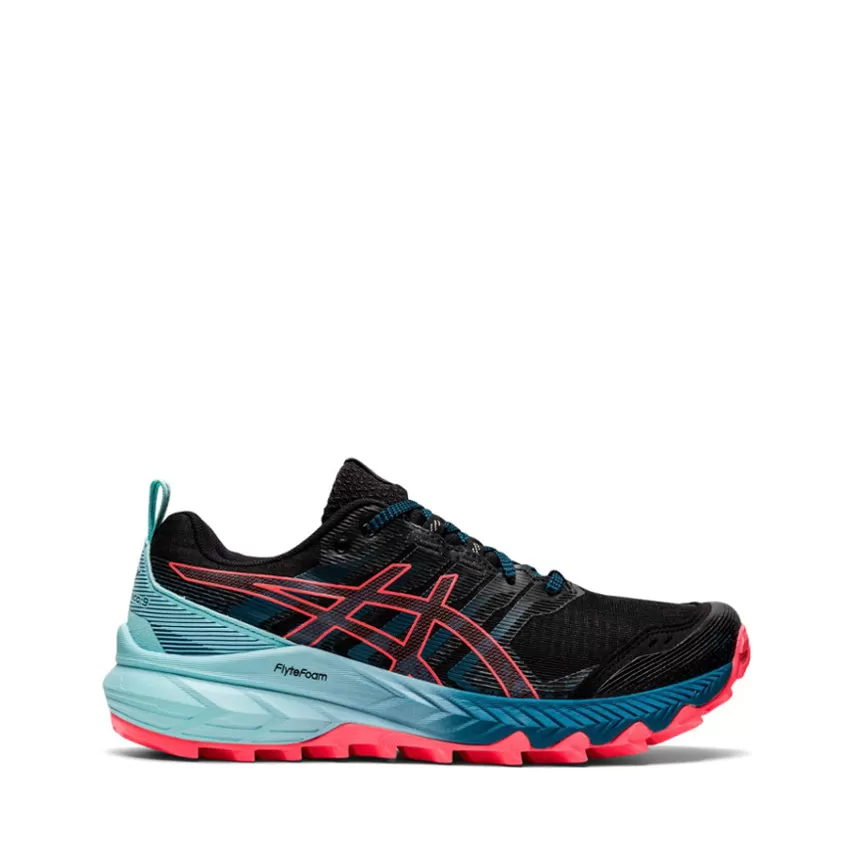 ASICS SNEAKERS 1012A904-003 GEL-TRABUCO 9 NERO-CORALLO