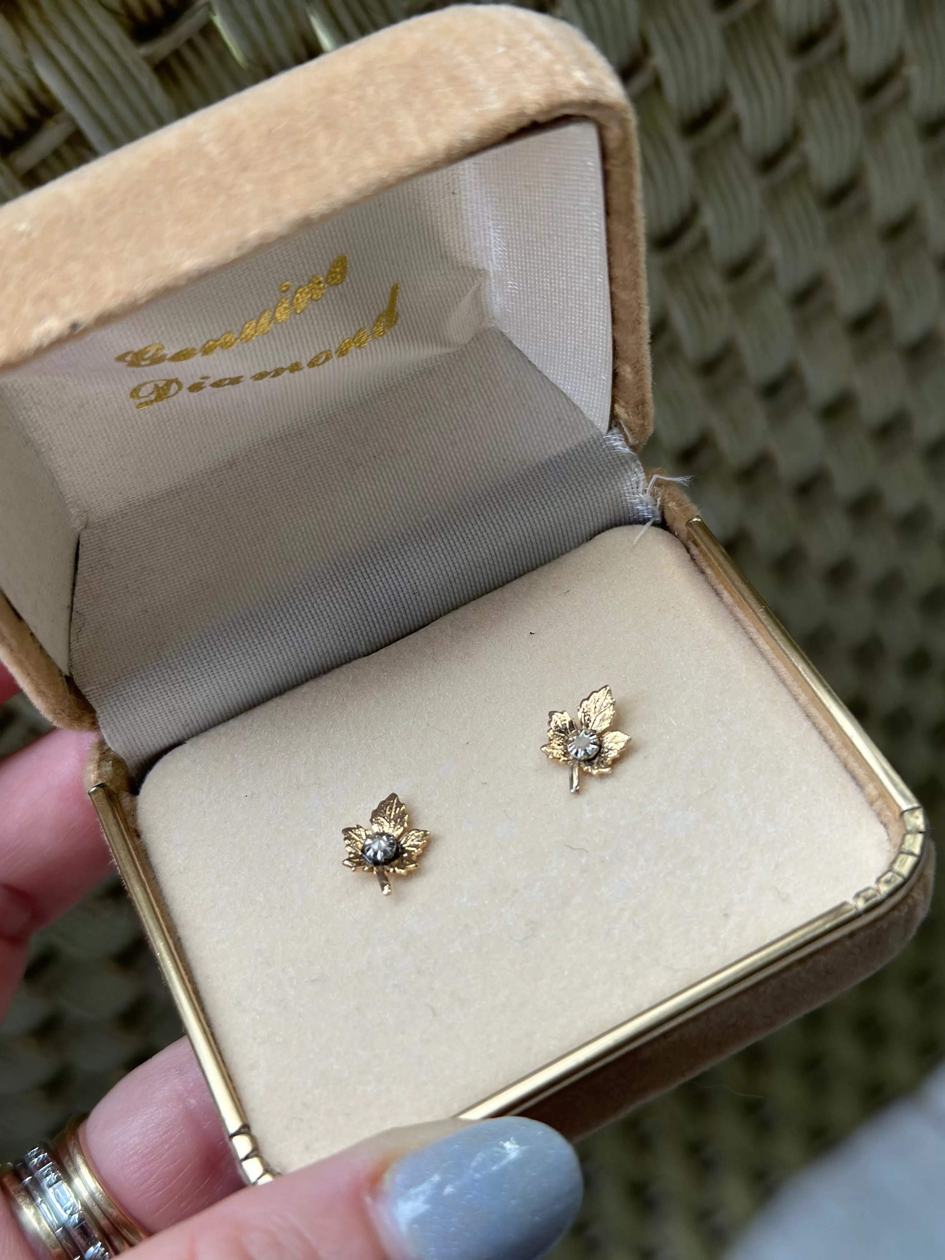 Autumn Diamond Studs