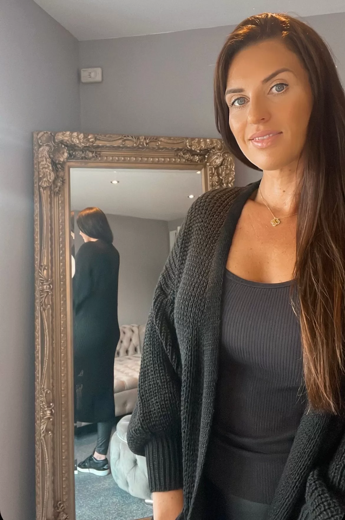 Baylie Black Cardigan