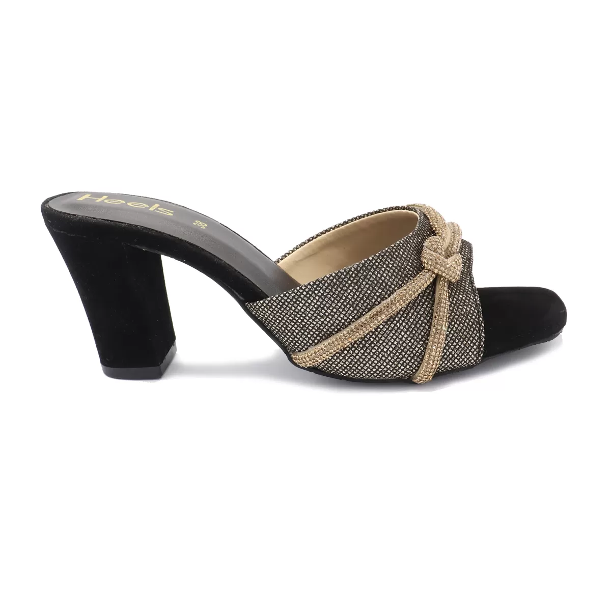 Black Fancy Slipper 045169