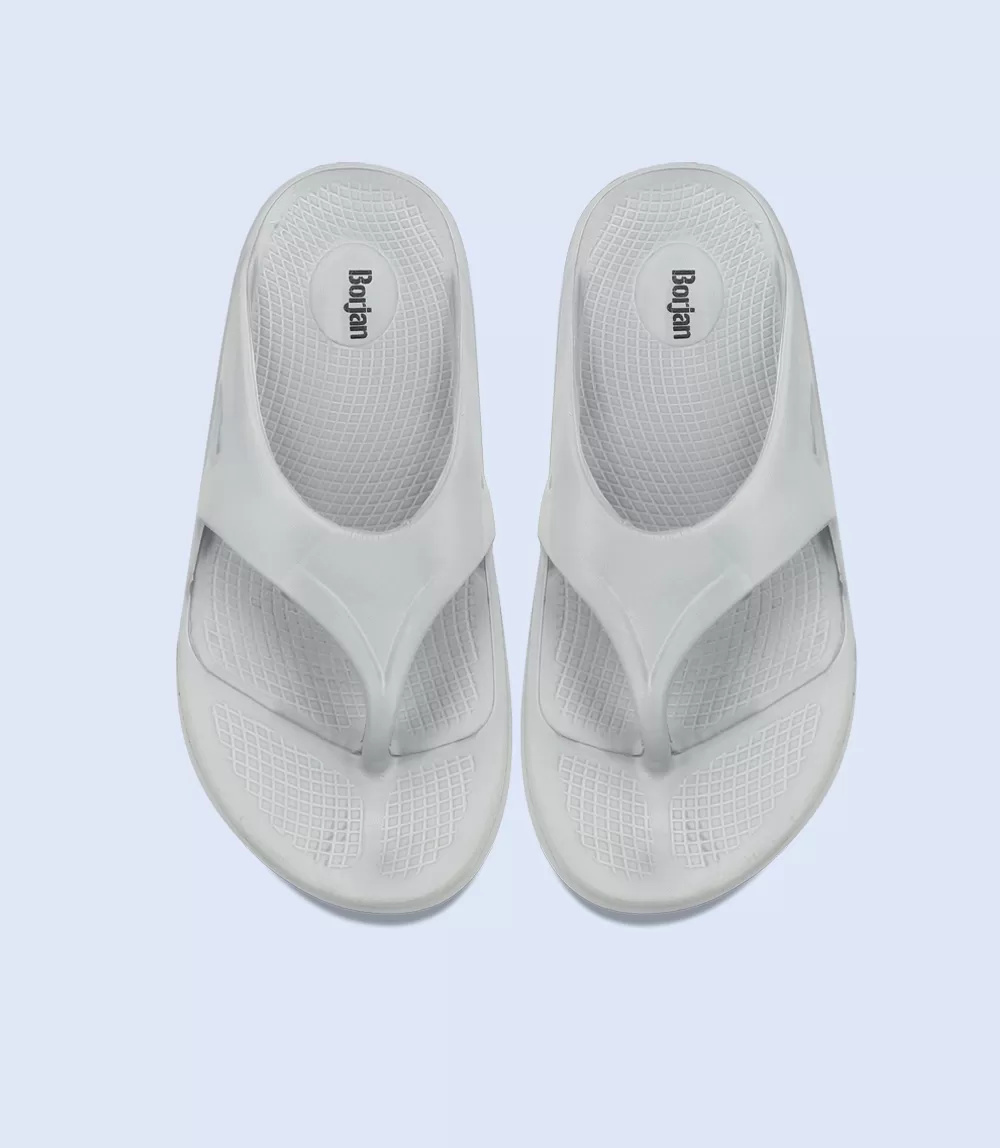 BM5296-GREY-Men Flip flop