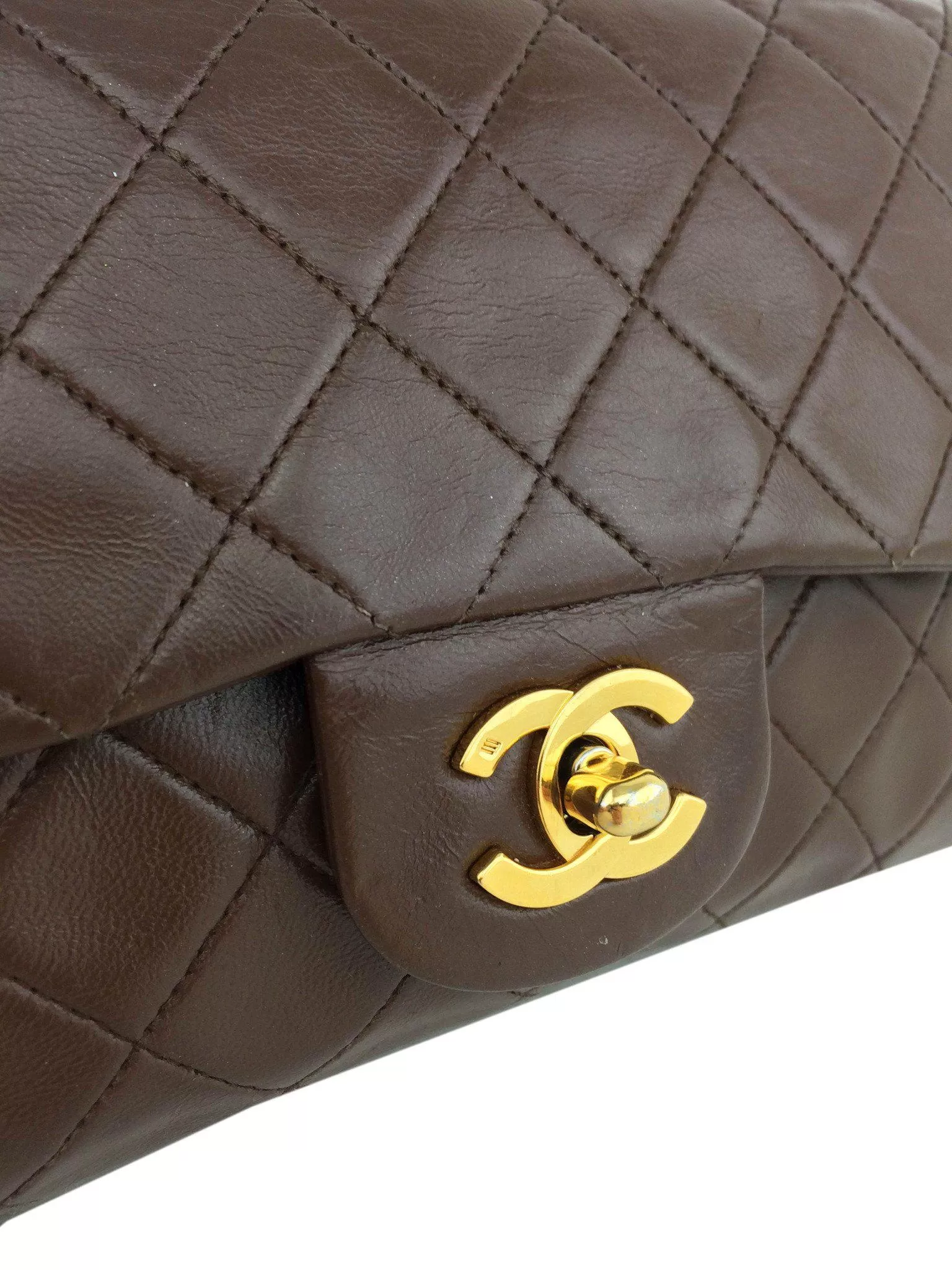 Chanel Quilted Lambskin Small Classic Double Flap Bag