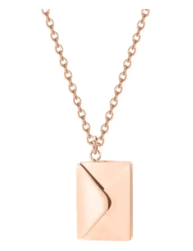 Chic Envelope Necklace for Effortless Elegance