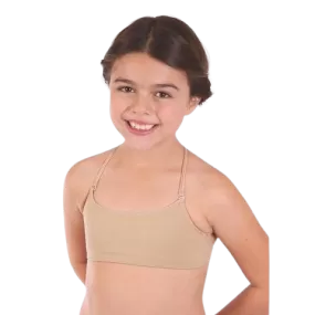 Child Seamless Clear Back Bra