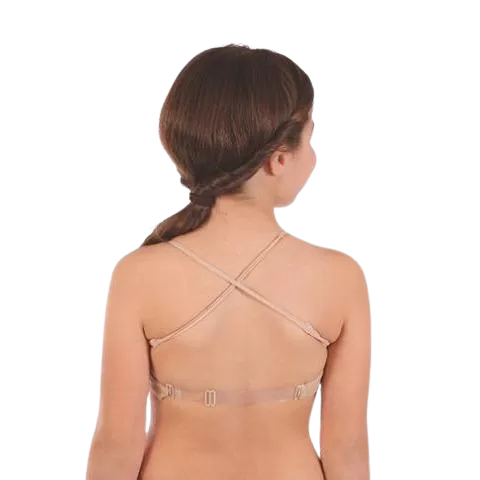 Child Seamless Clear Back Bra