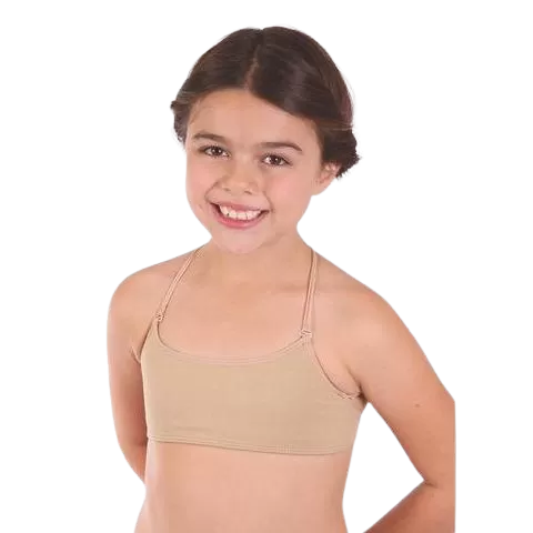 Child Seamless Clear Back Bra