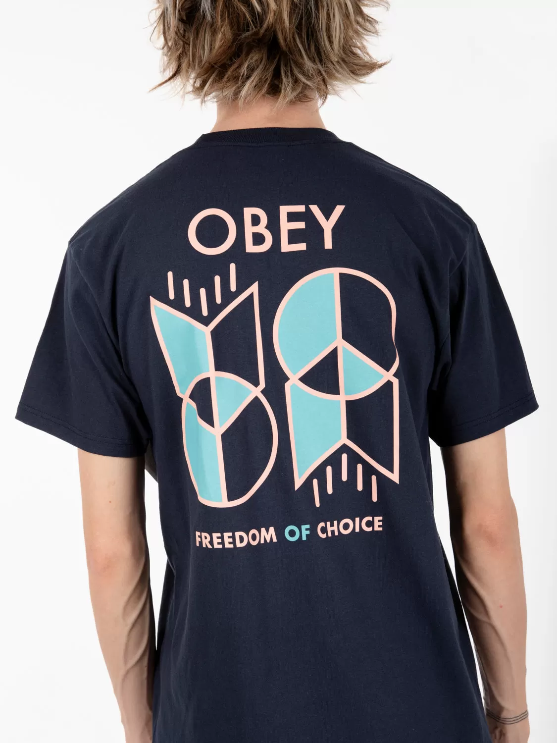 Classic t-shirt Freedom of Choice navy