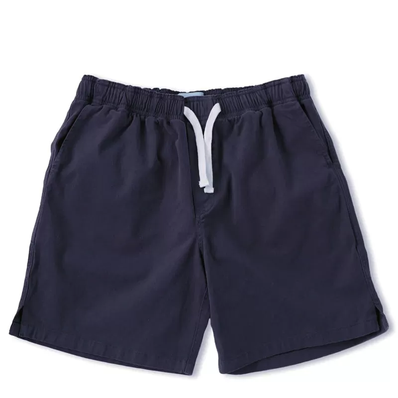 Corridor Twill Drawstring Shorts Navy