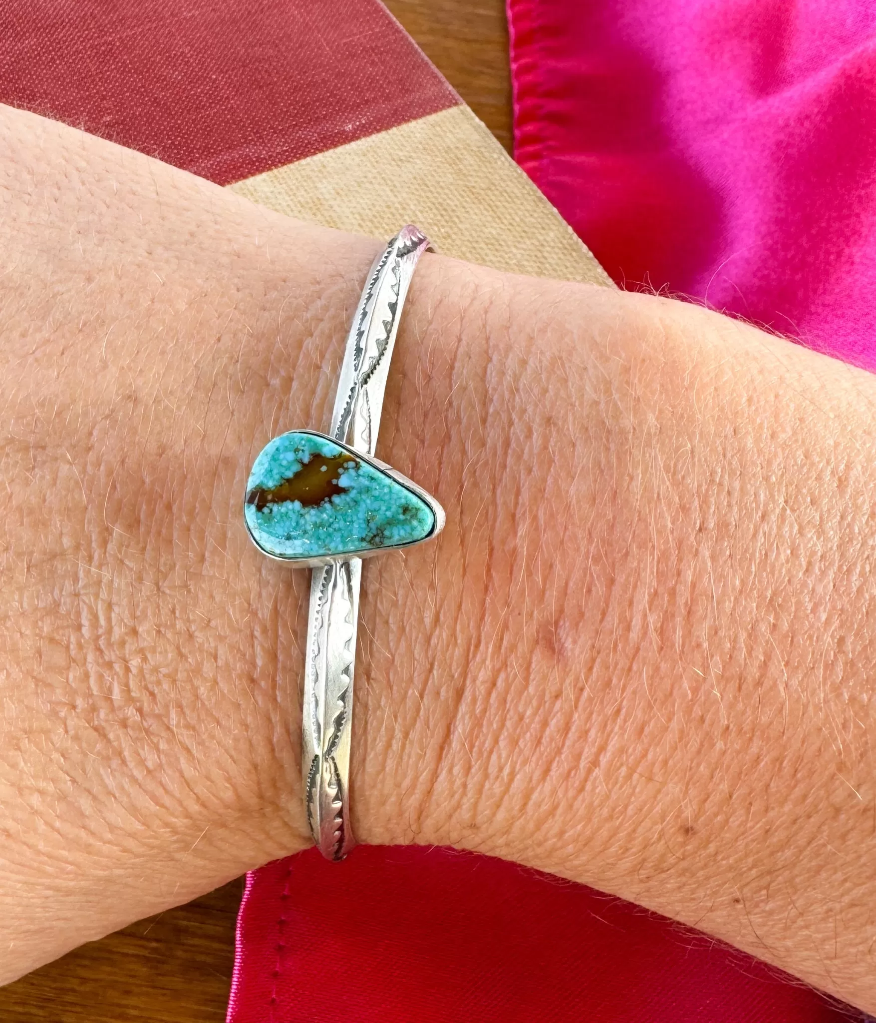 Deming Authentic Turquoise Bracelet