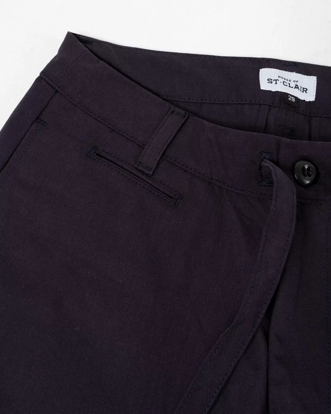 Drawstring Pant Navy Ripstop