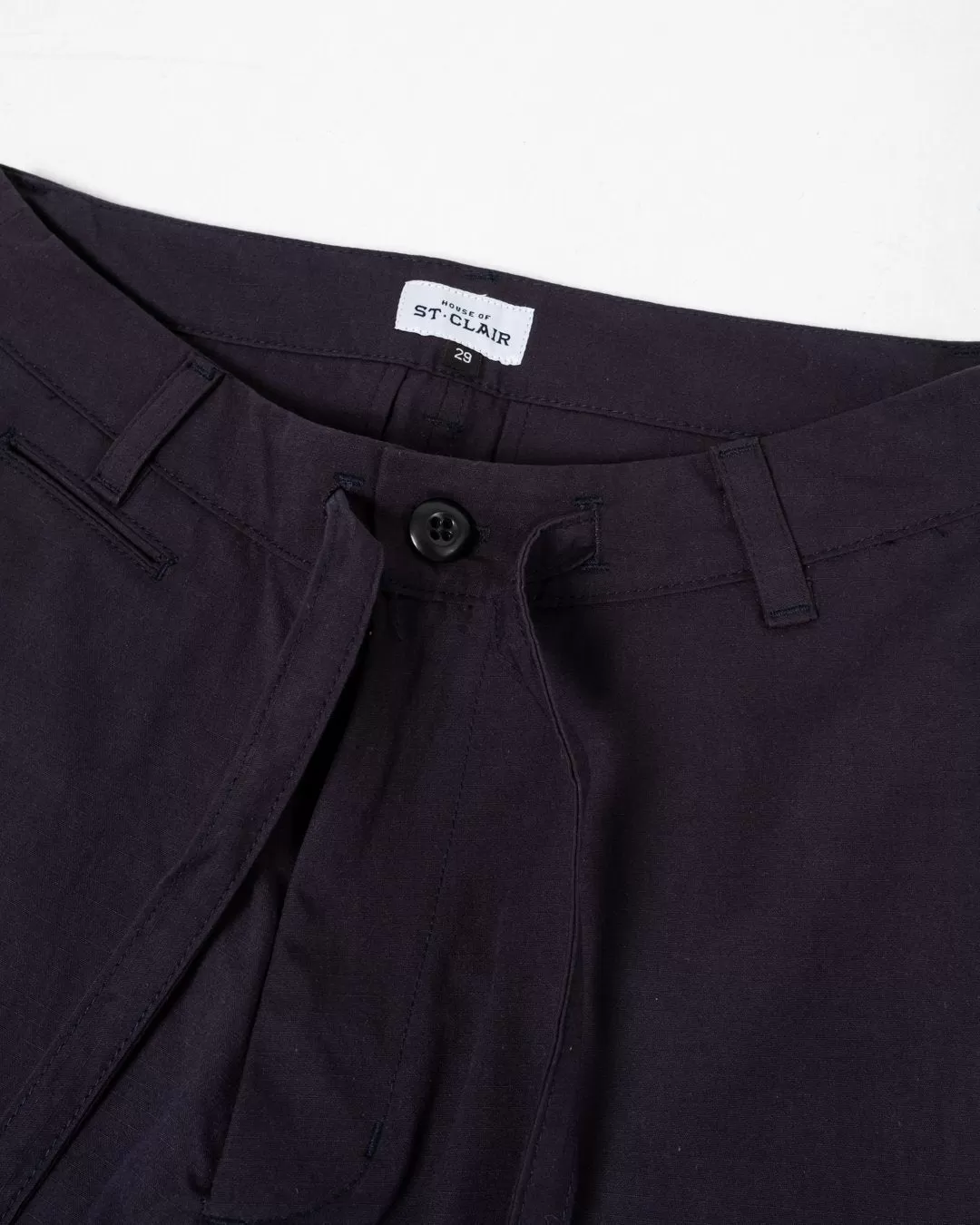 Drawstring Pant Navy Ripstop