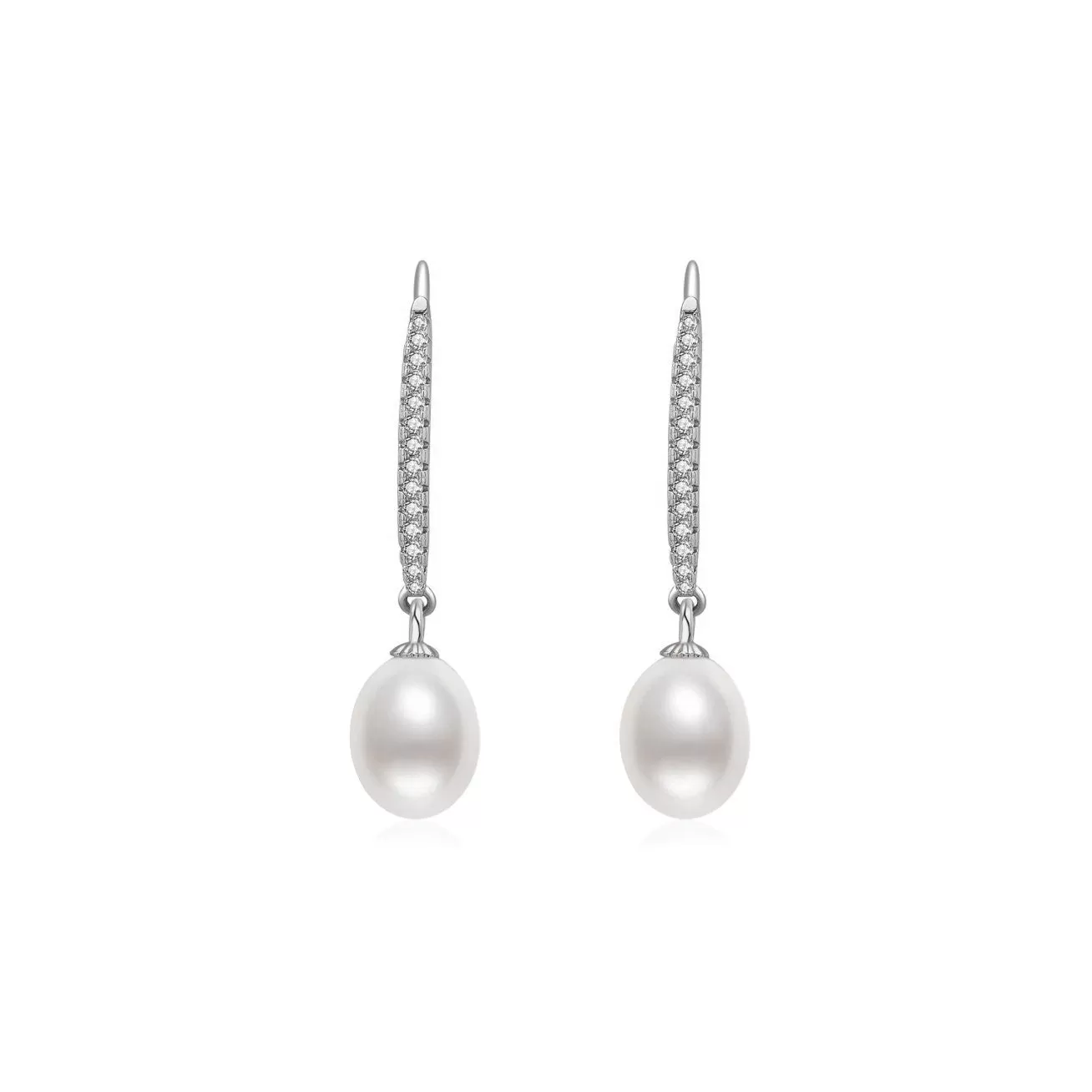 Elegant Freshwater Pearl Earrings WE00195