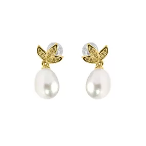 Elegant Freshwater Pearl Earrings WE00385