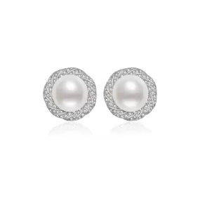 Elegant Freshwater Pearl Earrings WE00457