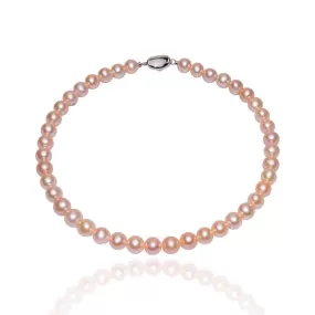 Elegant Pink Freshwater Pearl Necklace WN00195