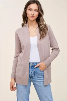 Eliza Cardigan, Taupe