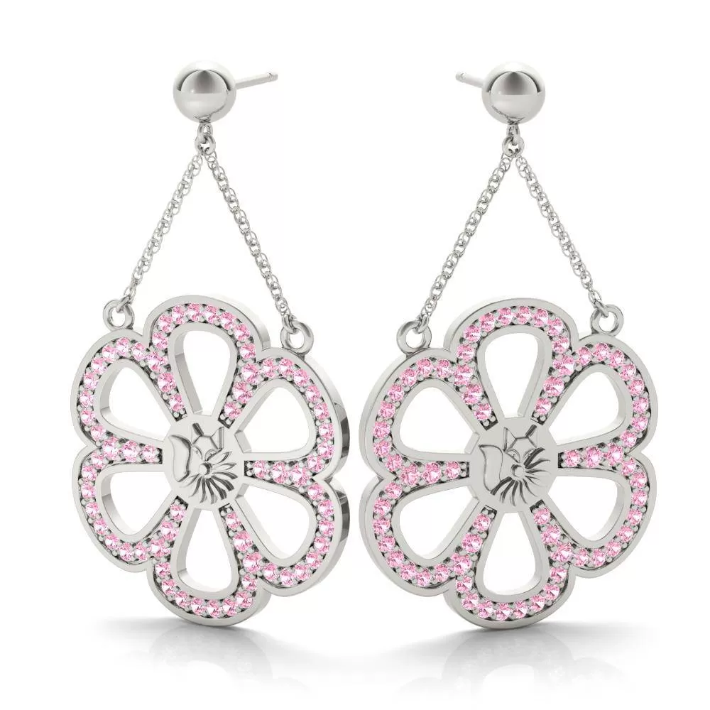 Fallyn Majestic Ferris Wheel Earrings