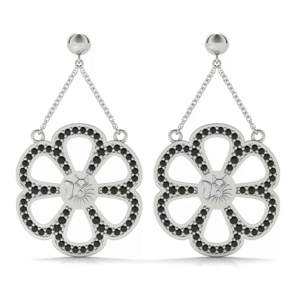 Fallyn Majestic Ferris Wheel Earrings