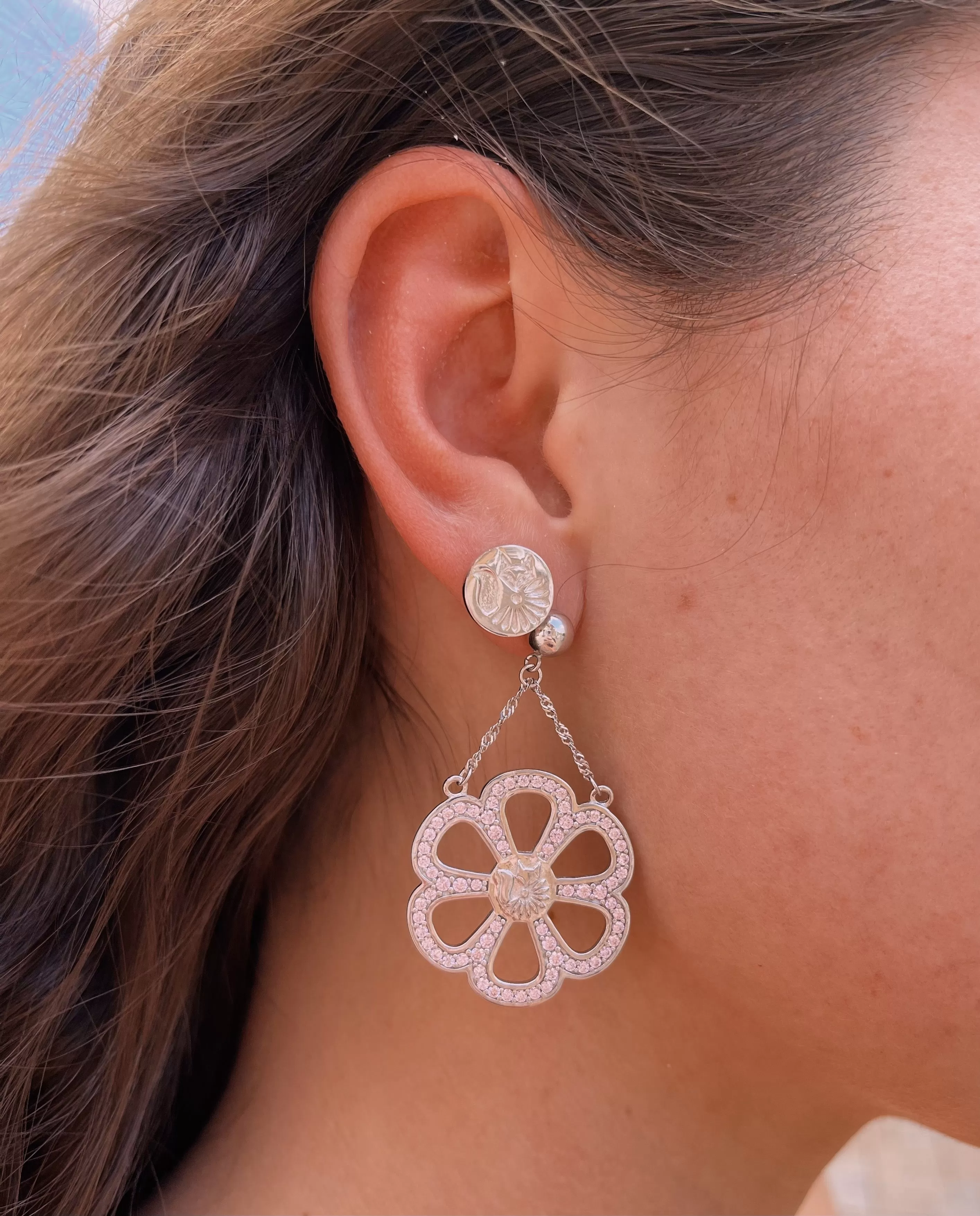 Fallyn Majestic Ferris Wheel Earrings