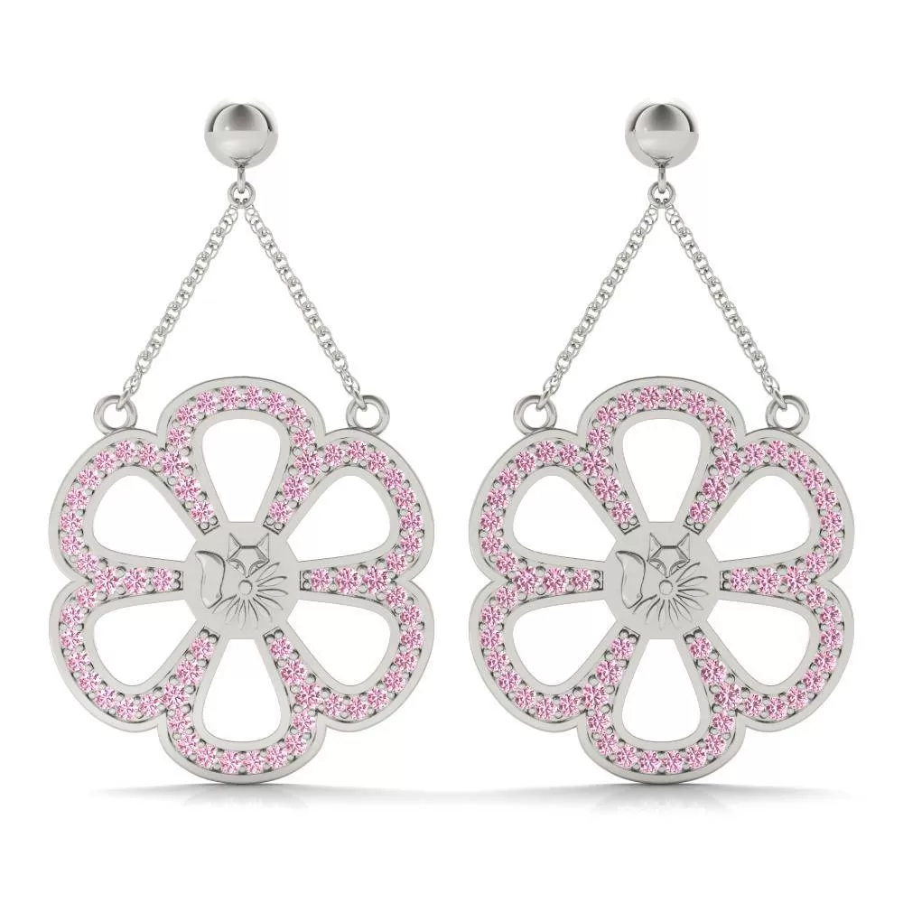 Fallyn Majestic Ferris Wheel Earrings