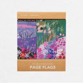 Floral Impressions Page Flags