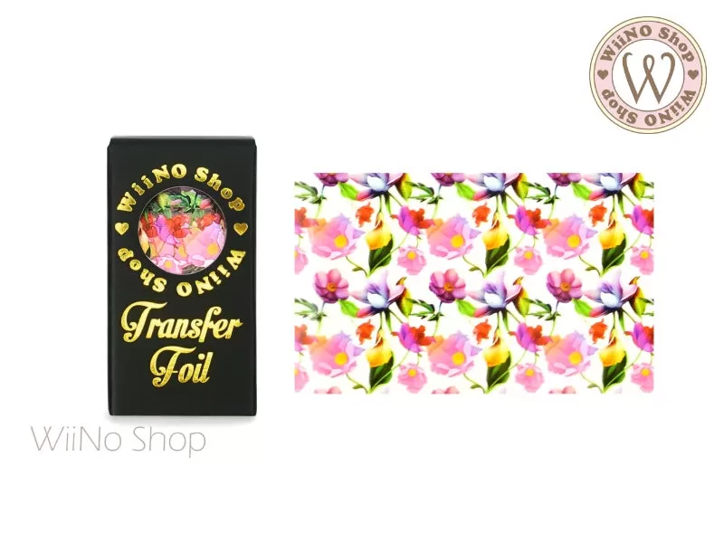 Flower Nail Transfer Foil (FL-B-07)