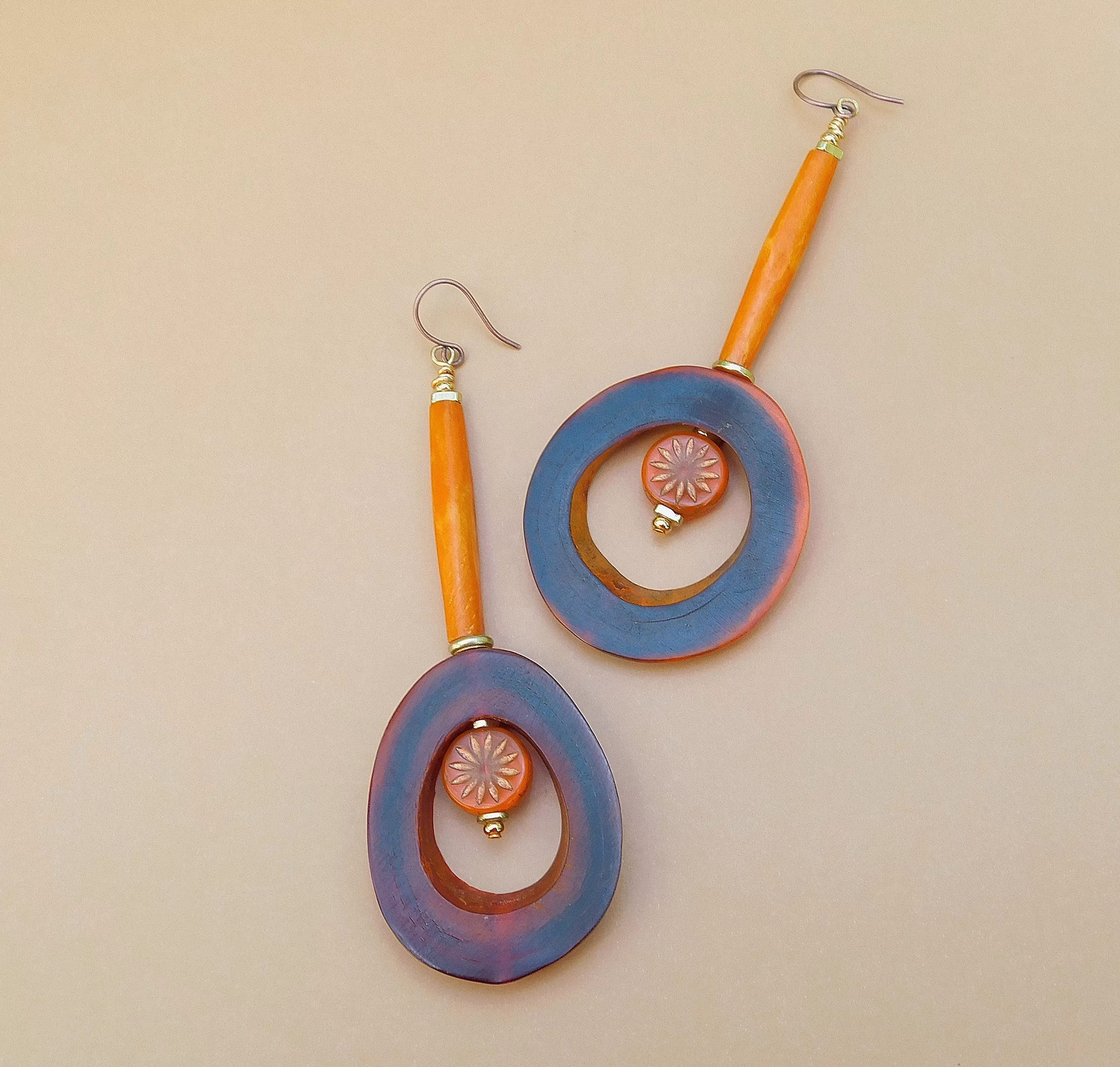 Geometric Hoop Earrings