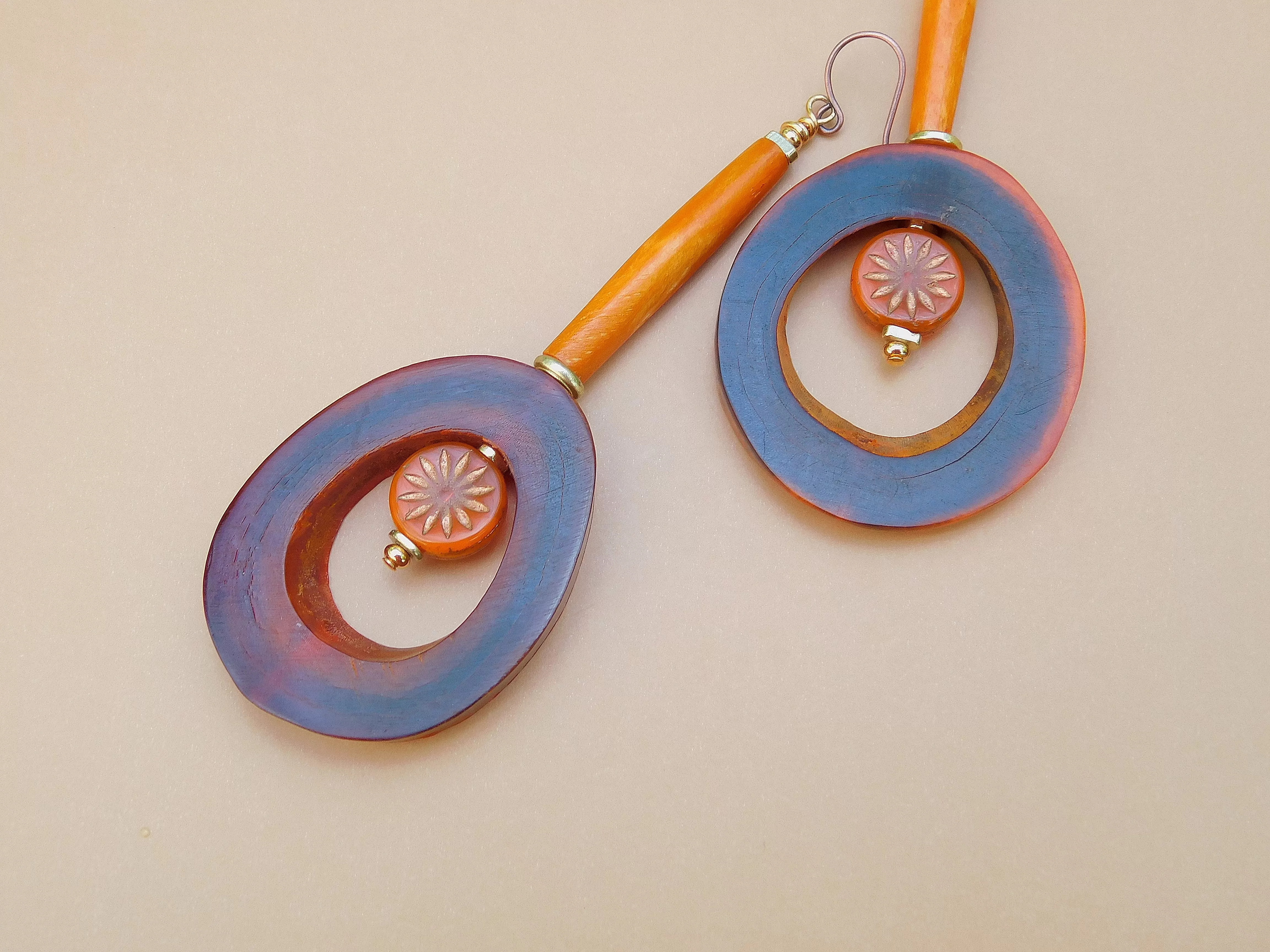 Geometric Hoop Earrings