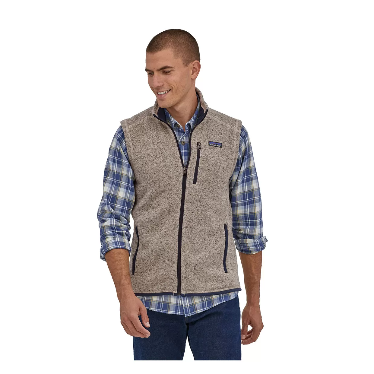 Gilet Uomo Patagonia Better Sweater Vest Beige Melange