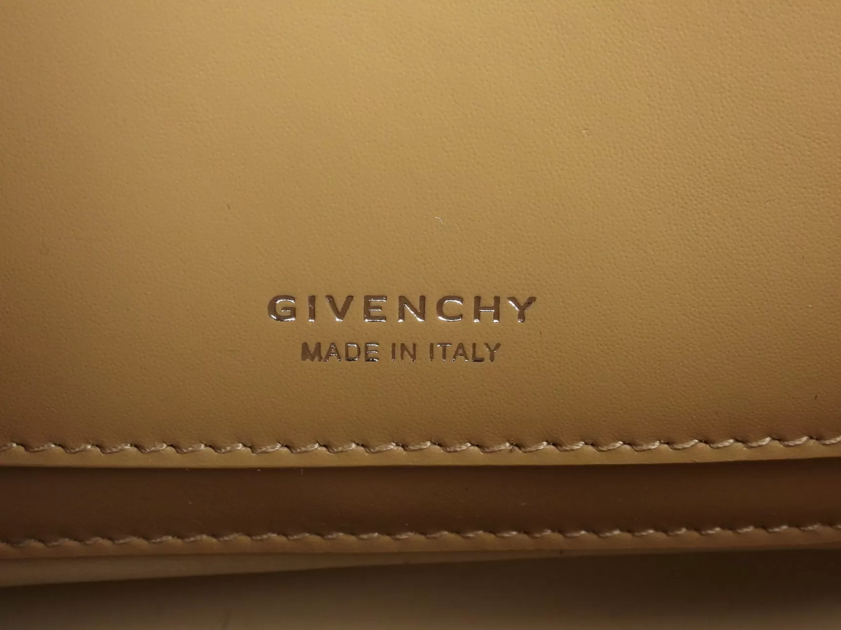 Givenchy Beige Cappuccino Smooth Box Calf 4G Shoulder Bag