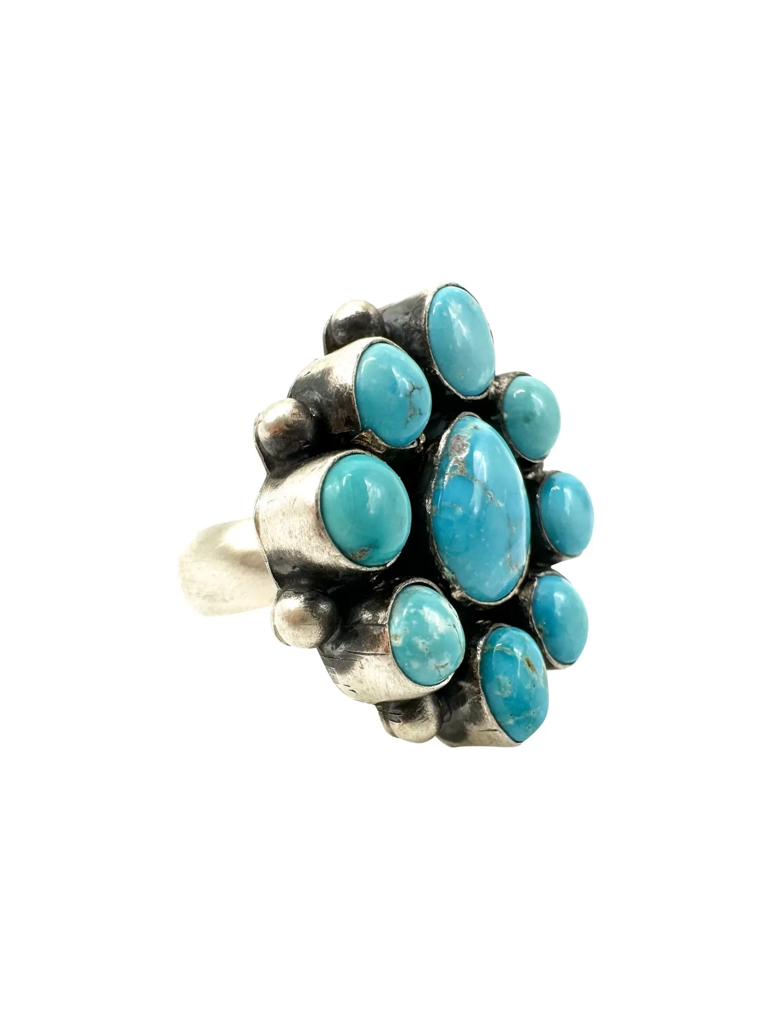 Glorieta Authentic Blue Ridge Turquoise Ring