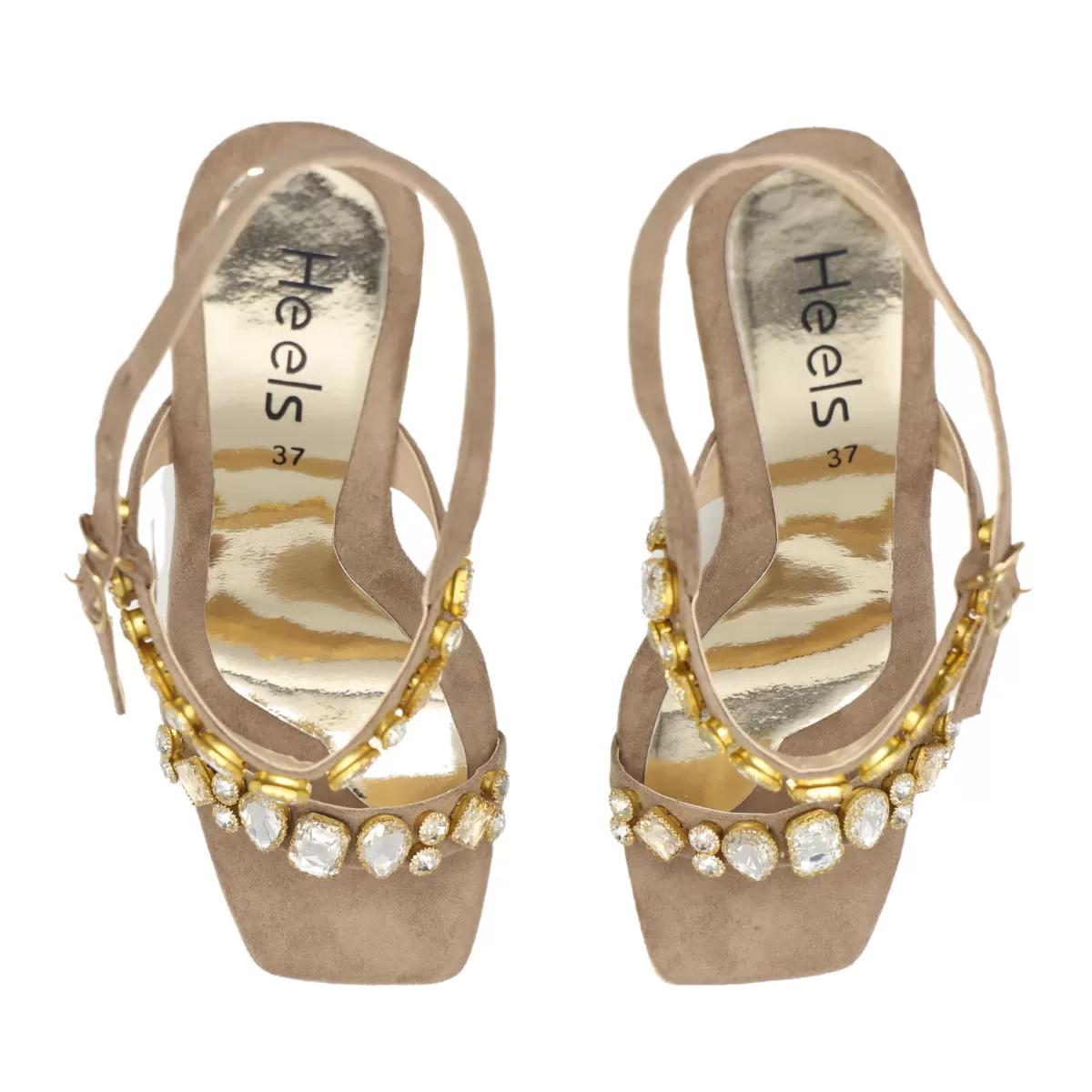 Golden Bridal Sandal 066646