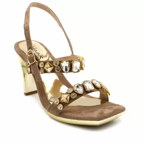 Golden Bridal Sandal 066646