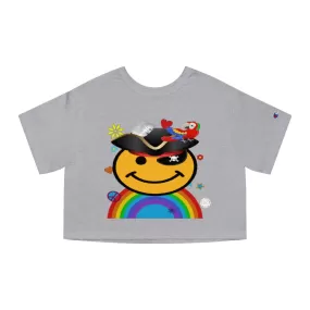 Happy Pirate Cropped T-Shirt