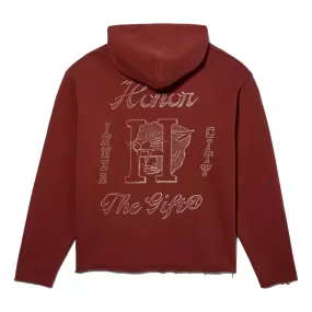 HONOR THE GIFT MASCOT - HOODIE-MAROON