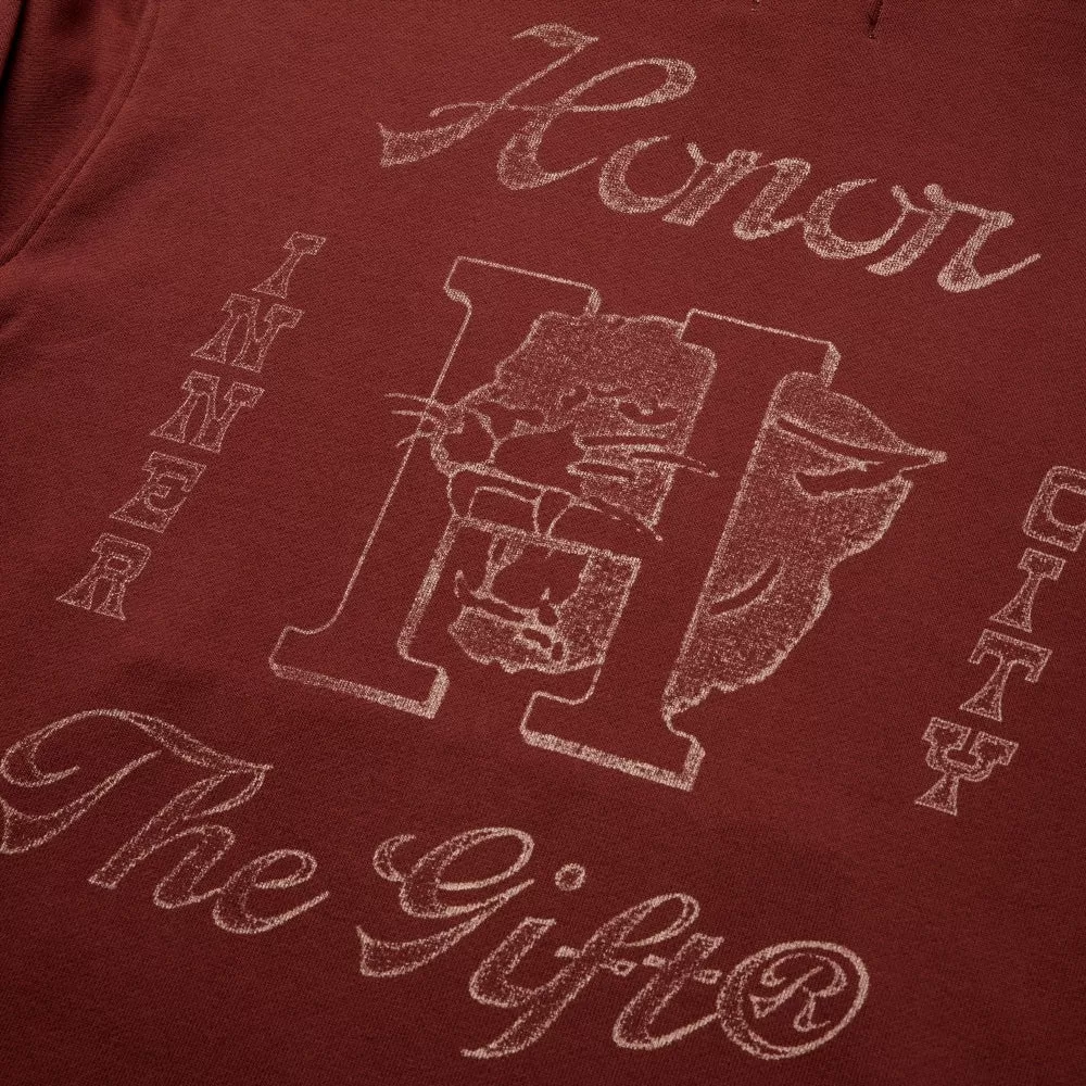 HONOR THE GIFT MASCOT - HOODIE-MAROON