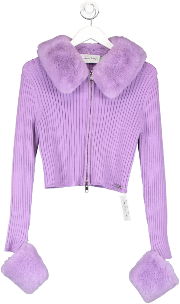 HOUSE OF SUNNY Purple Waterloo Peggy Vol 3 Cardigan UK 10