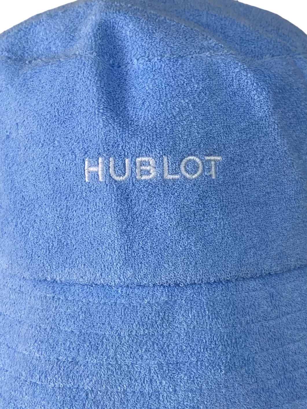 Hublot Blue Terrycloth Bucket Hat UK One Size