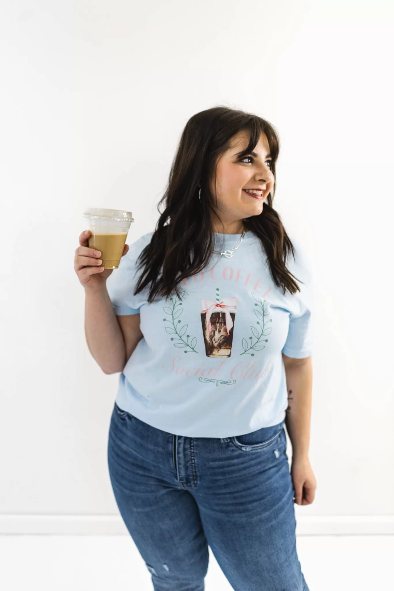 Iced Coffee Social Club Graphic Tee