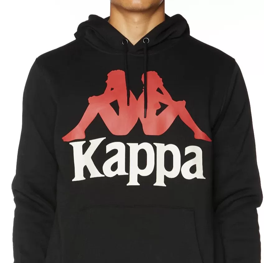 KAPPA Authentic Malmo 2 Pullover Hoodie - Black Combo