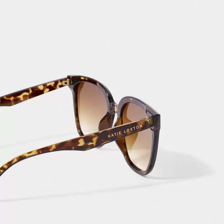 Katie Loxton Savannah Sunglasses in Brown Tortoiseshell