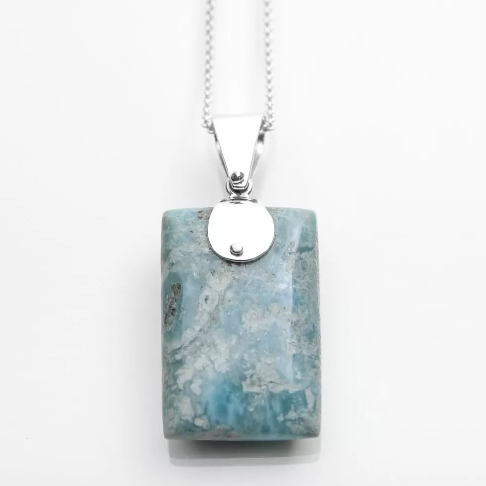 Larimar Specimen Pendant Drew