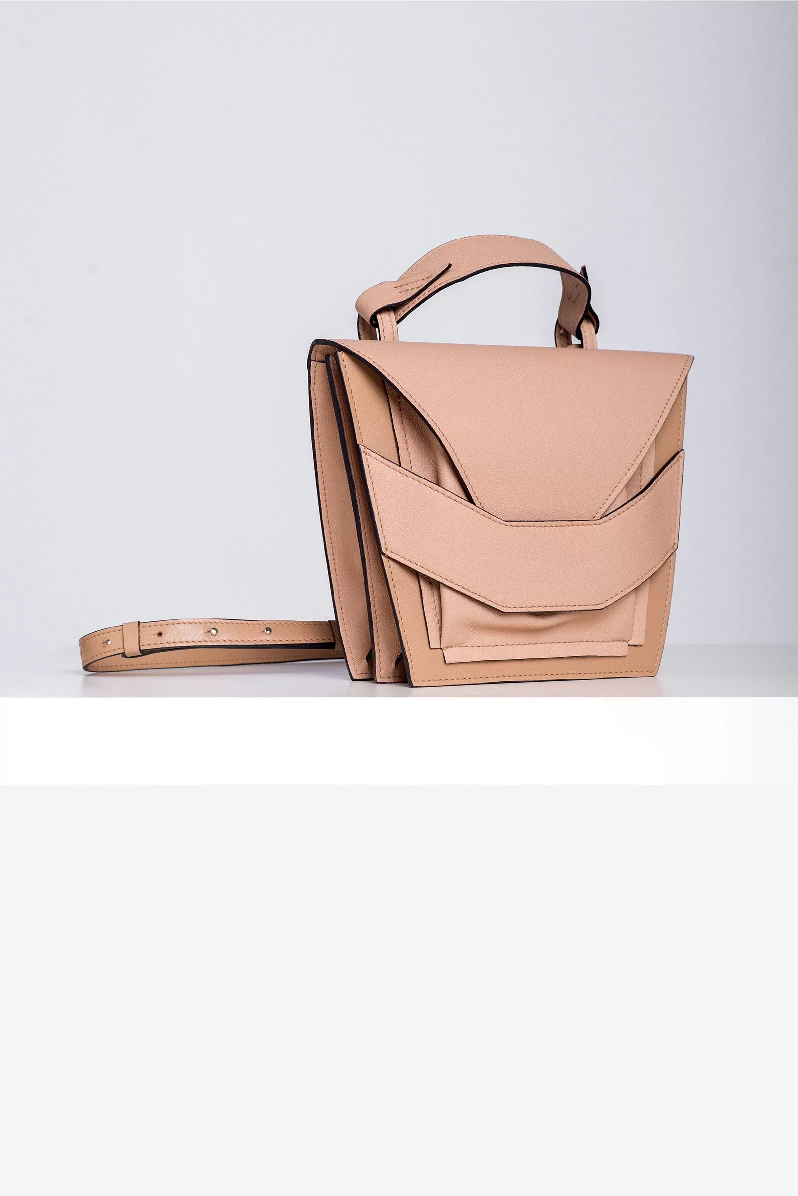 Layered Bag - Light Cinnamon