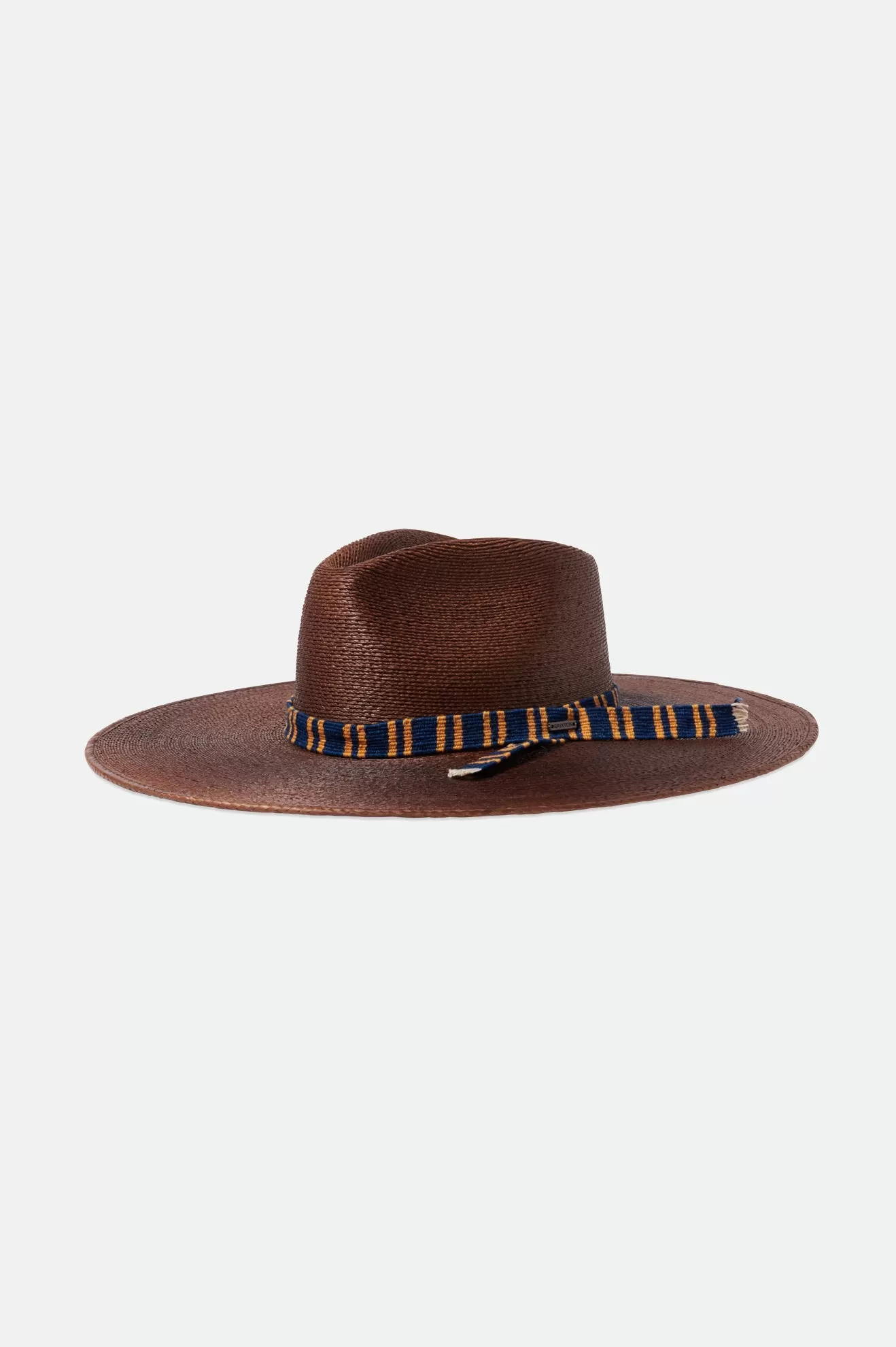 Leigh Straw Fedora - Brown